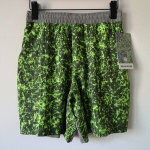 NWT LULULEMON SEAWHEEZE ACAP Green Grey Pace Breaker Shorts 7" LL Men's Large